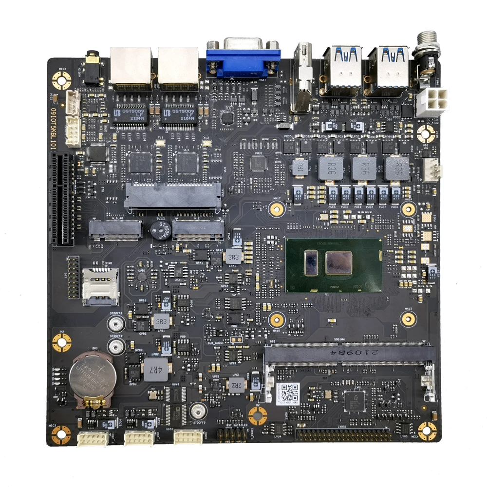 I5 6200U CPU DDR4 Max 16GB RAM 2LAN mini ITX 17*17 motherboards