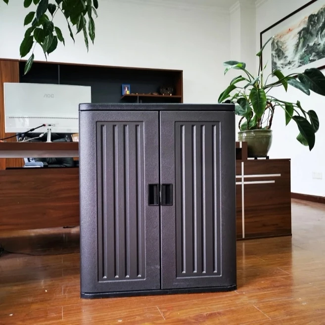 
New HDPE Garden storage shed, garden storage bin,garden storage box Plastic Base Cabinet 