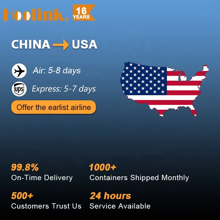 DDP Logistic Express Air Freight Shipping To US USA Atlanta New Orleans Maryland Phoenix Forwarder Agent From China