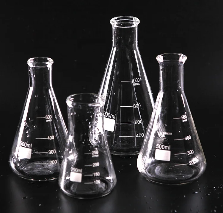 Tiandi Lab 25ml Borosilicate Glass Erlenmeyer Flask