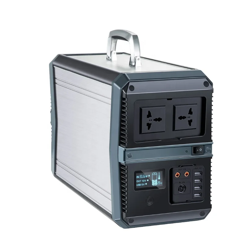 273000mAh портативный источник питания 1000w Пик 2000w 220v / 110v AC выход литиевая