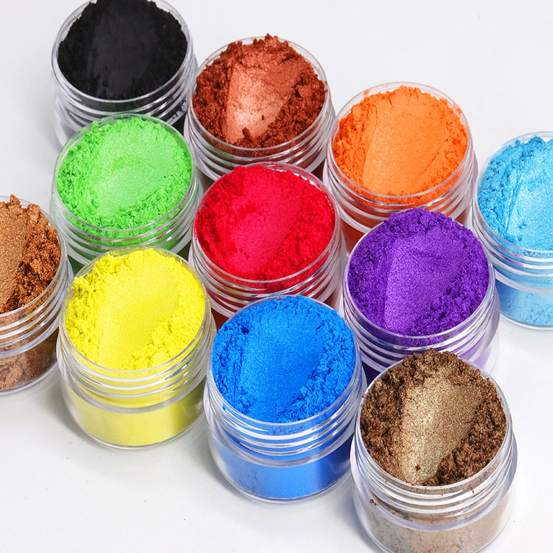 Cosmetic Grade Mica Color Pigment Pearl Pigment Powder Mica Powder For Epoxy Resin