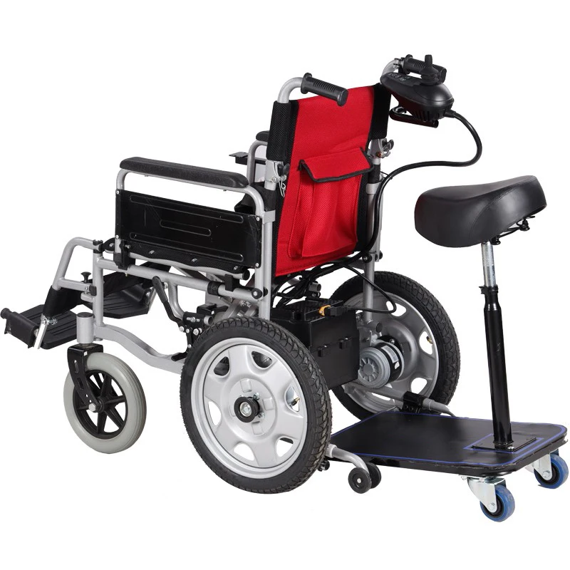 2 Person Optional High Quality Elderly Double Seat Wheelchair Electric Folding Electric Wheelchairs For Disabled