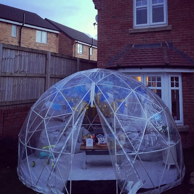 Прозрачный Гео садовый купол igloo дом геодезический купол палатка