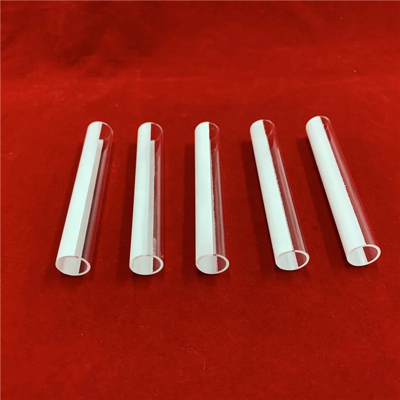 customized high temperature  resistance round quartz glass rod