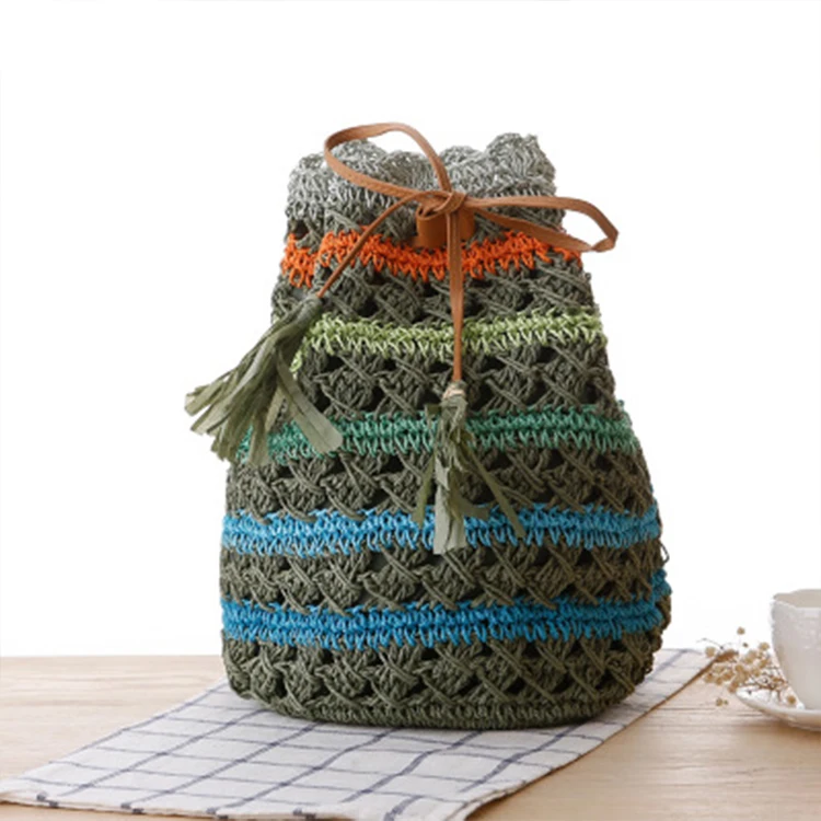 
Youngfuyou Wholesale ladies handbags 2020 rattan bags china pineapple beach bags 