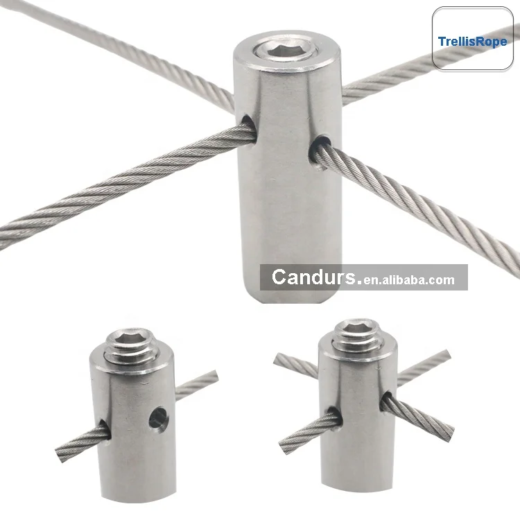 4mm 316 Stainless Steel Wire Rope Trellis For Climbing Plants