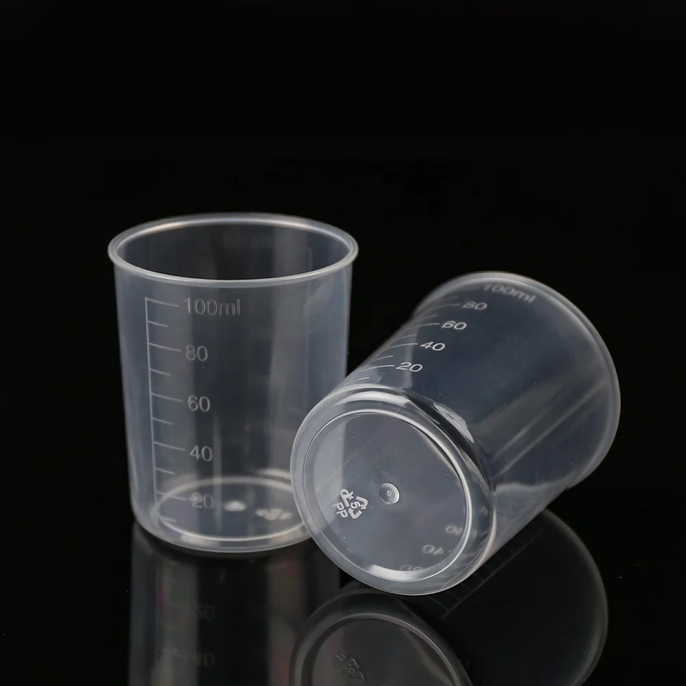 25ml 35ml 50ml 100ML PP Plastic Measuring Cups and Spoons Set Measuring Tools Manufacturers