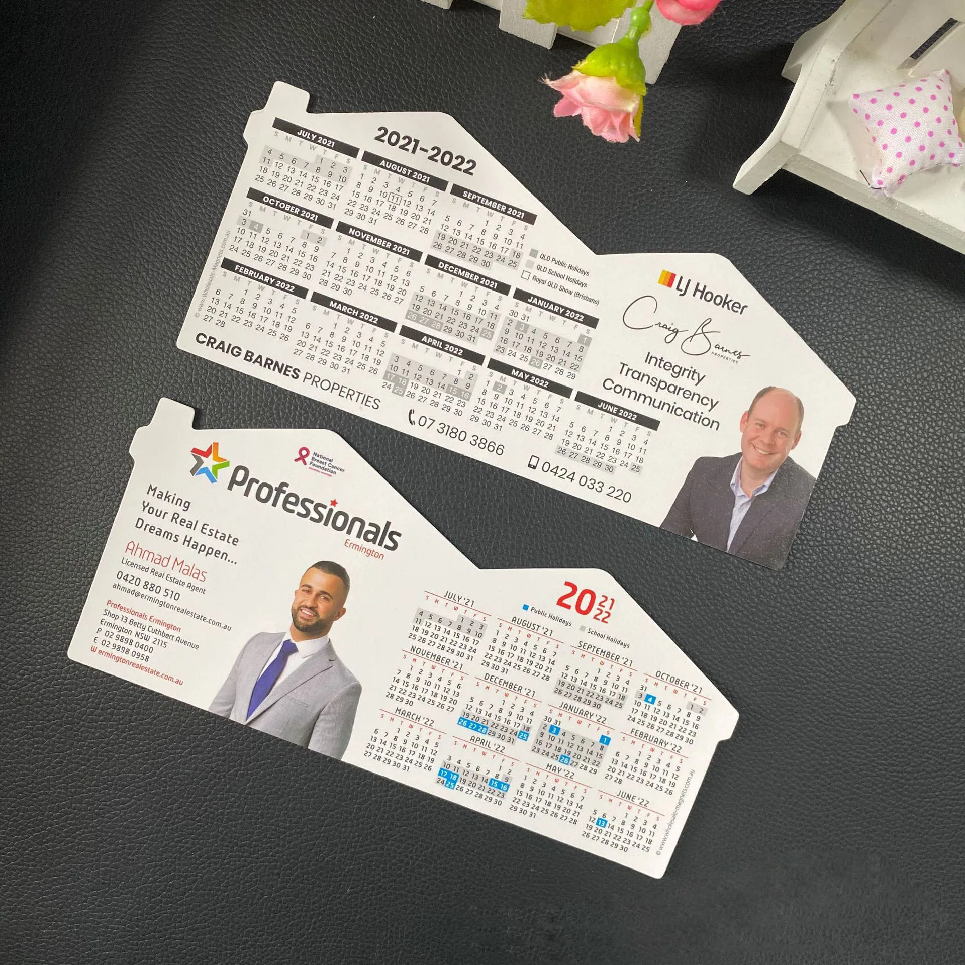 Custom Printed PVC Fridge Magnet With Logo Paper Sticker Customised Fridge Magnetic Whiteboard Calendar Customised Fridge Magnet