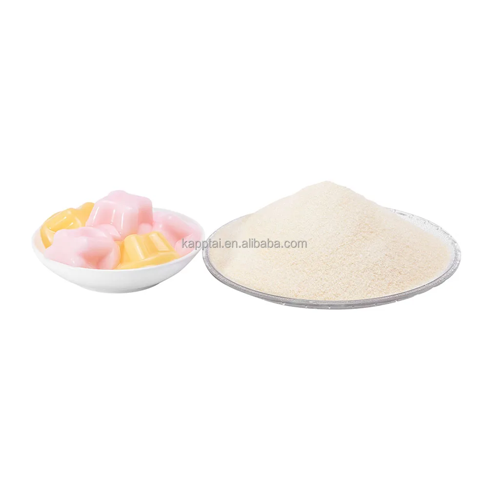 Food Additives Edible Bovine Skin Gelatin for Gummy Candy and Jelly Production