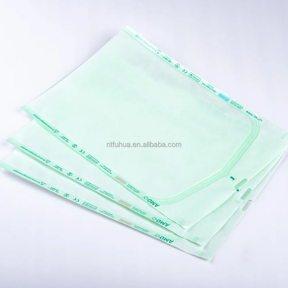 Medical Sterilization Pouch Packaging for autoclave Steam/EO Disinfection HS1520 150mm*200mm OEM Customized Factory Supplier