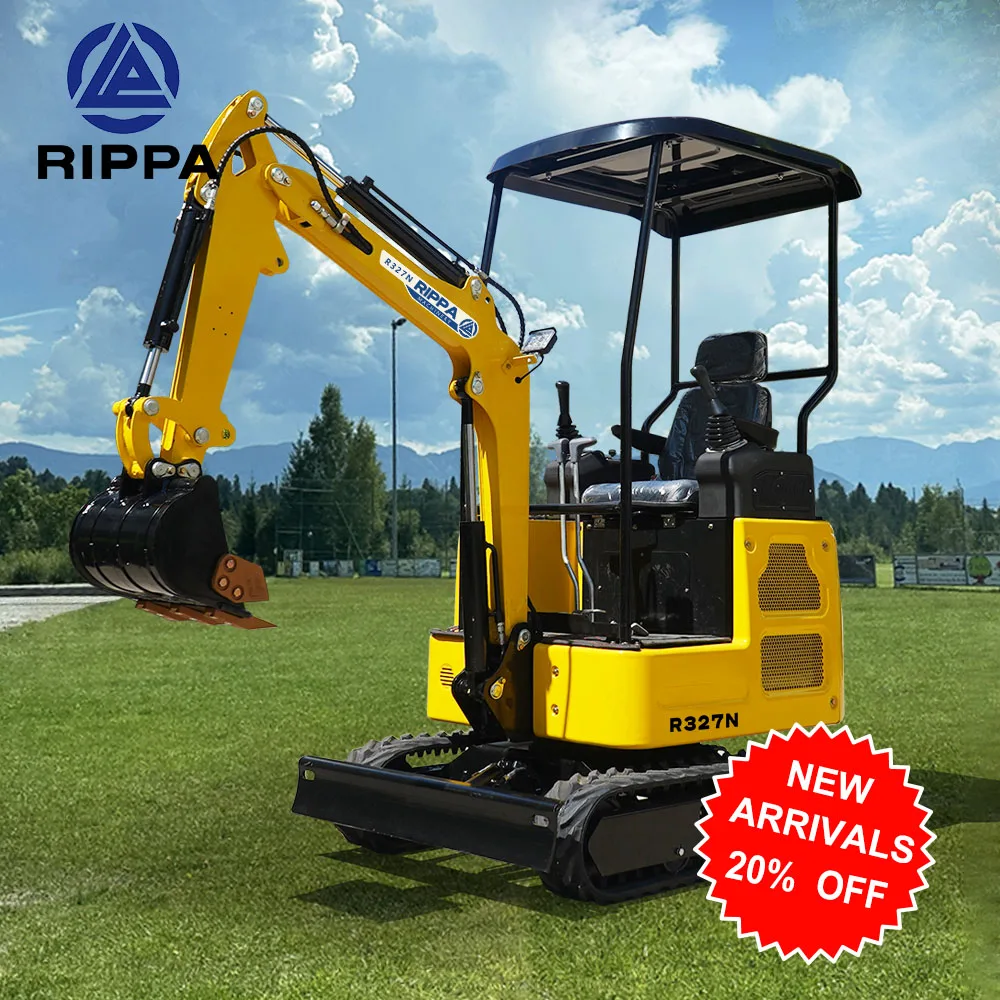Новый Гусеничный мини-экскаватор Pippa R327N CE/EURO5/Epa