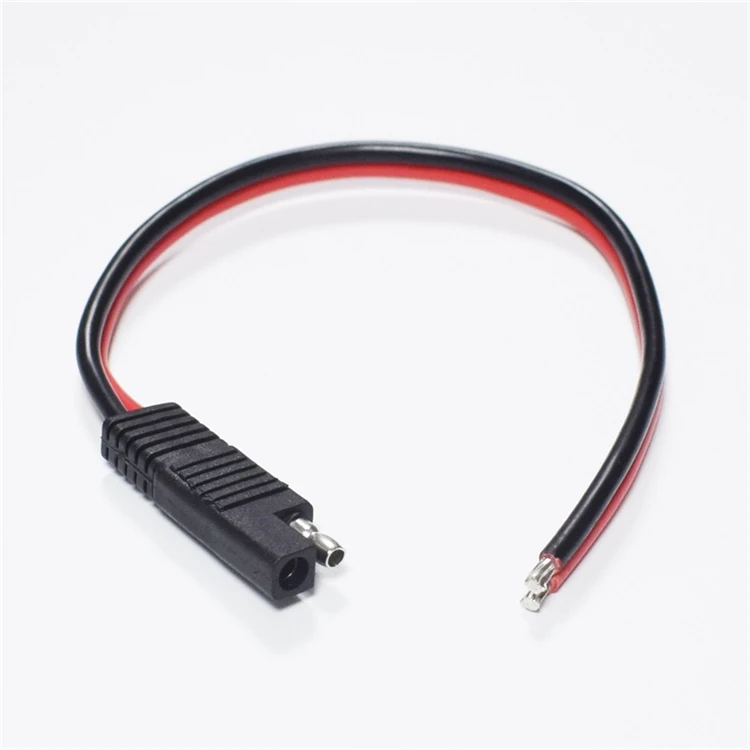 2468/12AWG удлинитель для солнечной батареи 35A PV разъем 2 квадратных SAE штекер шнур питания 30 см