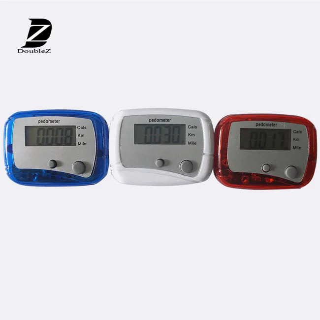 One Button Walking Fitness LCD Display Pedometer