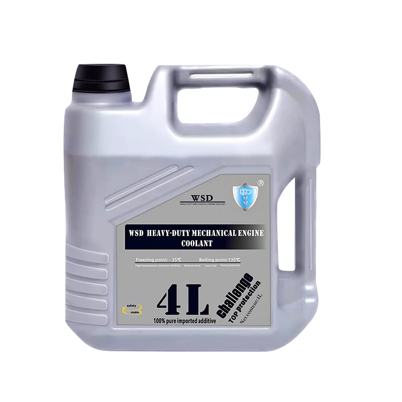 WSD 4L Antifreeze Heavy-duty Mechanical Motor Vehicle Radiator Conductivity Engine Coolant for Car