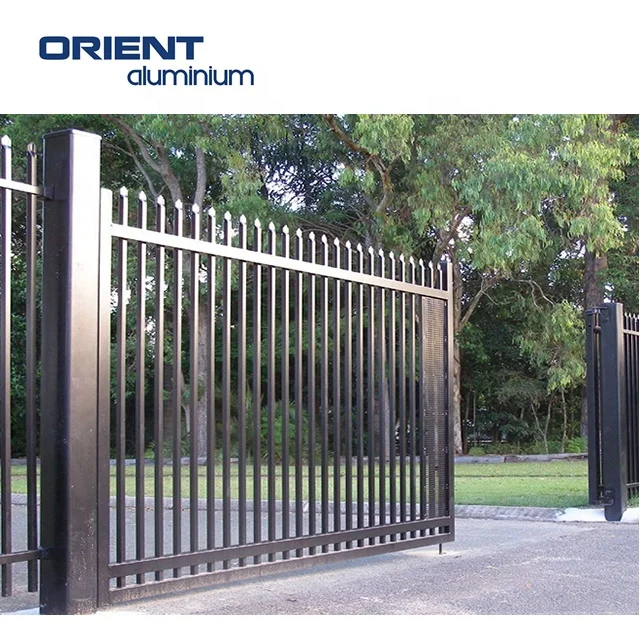European modern design aluminium gate door