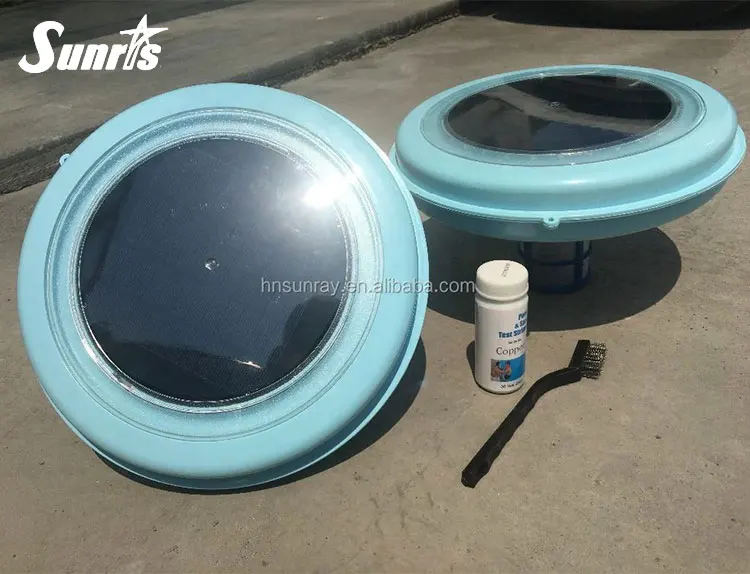Sunray Portable Swimming Pool Accessories Pool Water Ionizer Copper Pool Water Ionizer with Solar Panel