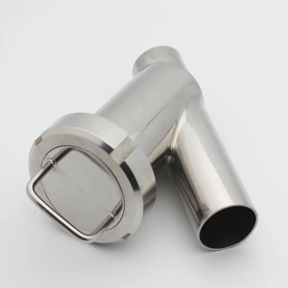 Санитарно нержавеющая сталь SS304 сварные y-тип фильтр