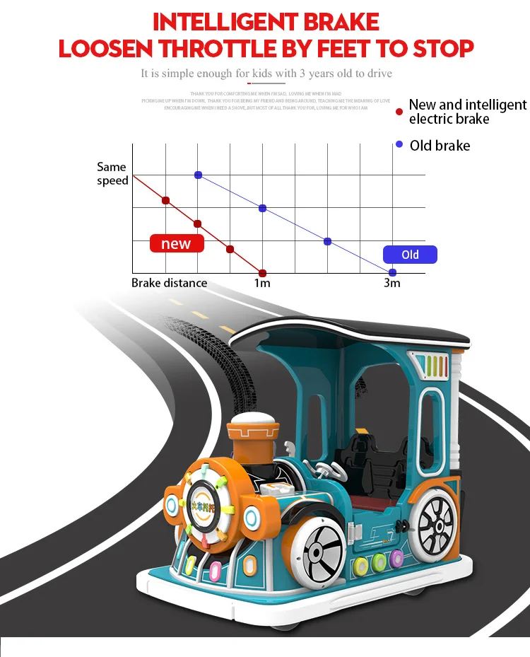 Popular Kids Electric Entertainment Cars  Bumper Cars For Sale Other Amusement Park Products Bumper Car Electric