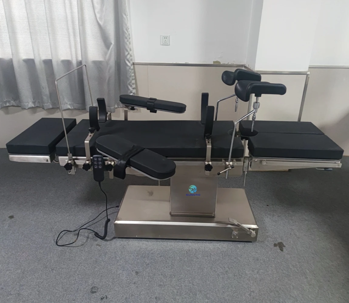 SRO-3 Medical equipment High quality electric operating table Three function operating table Electric operating table price