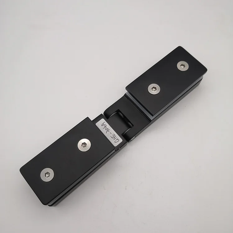 Matte Black  Wall Mount Full glass door Hinge