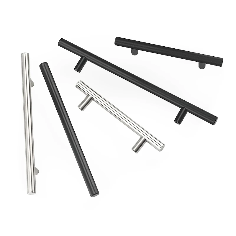 Недорогая Мебель из нержавеющей стали, кухонный шкаф, выдвижная ручка, ящик и комод, ручки