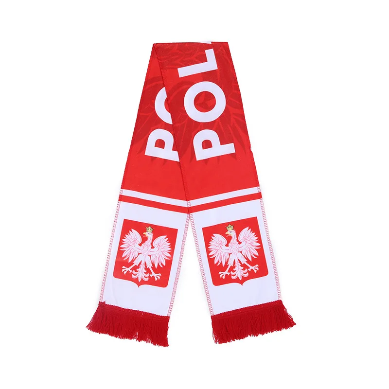 Wholesale Football Team Scarf National Team Decoration Fans Football Scarf