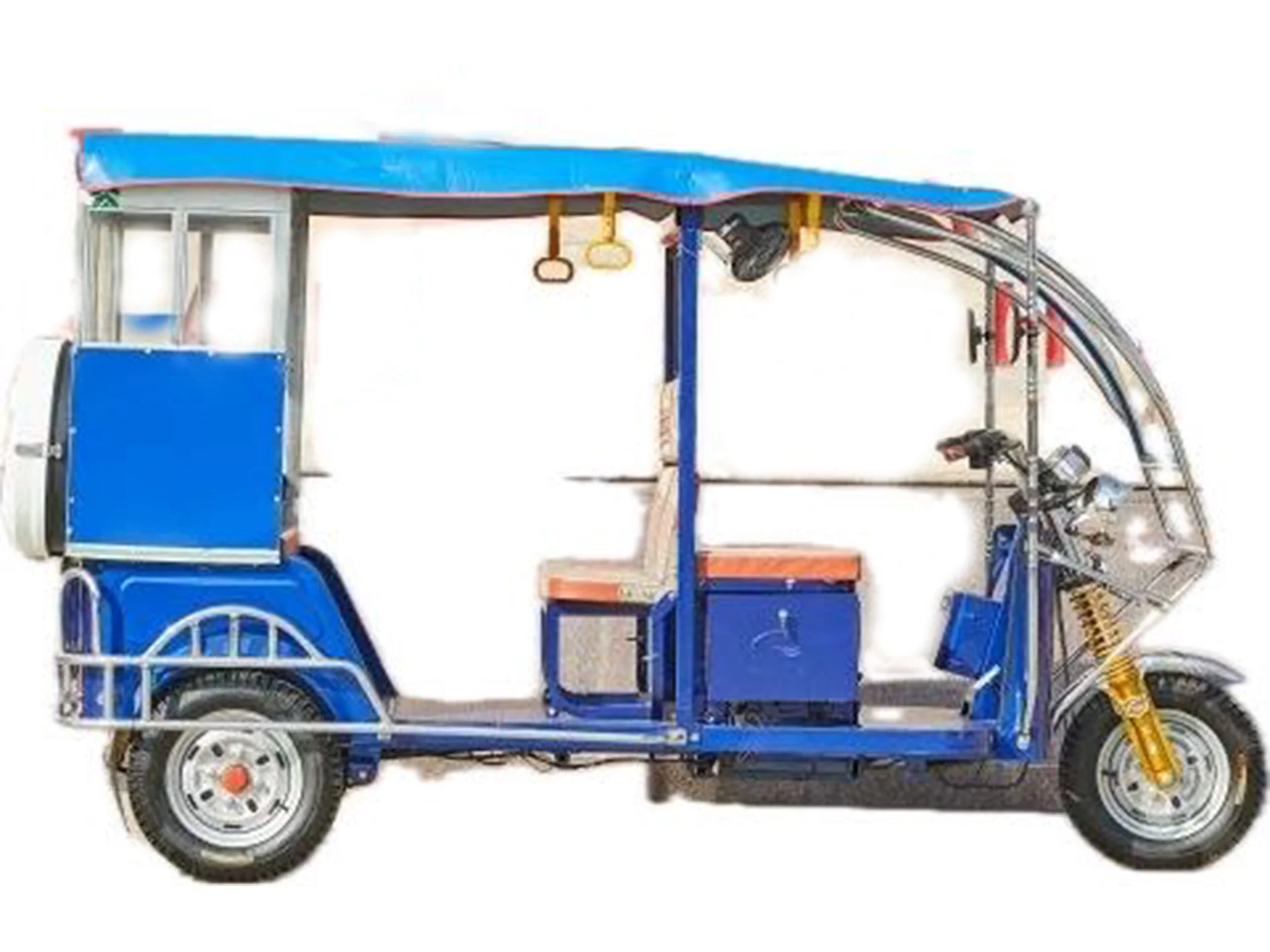 Большие сиденья для пассажирского трехколесного такси 6 Passnger одобрение Bajaj