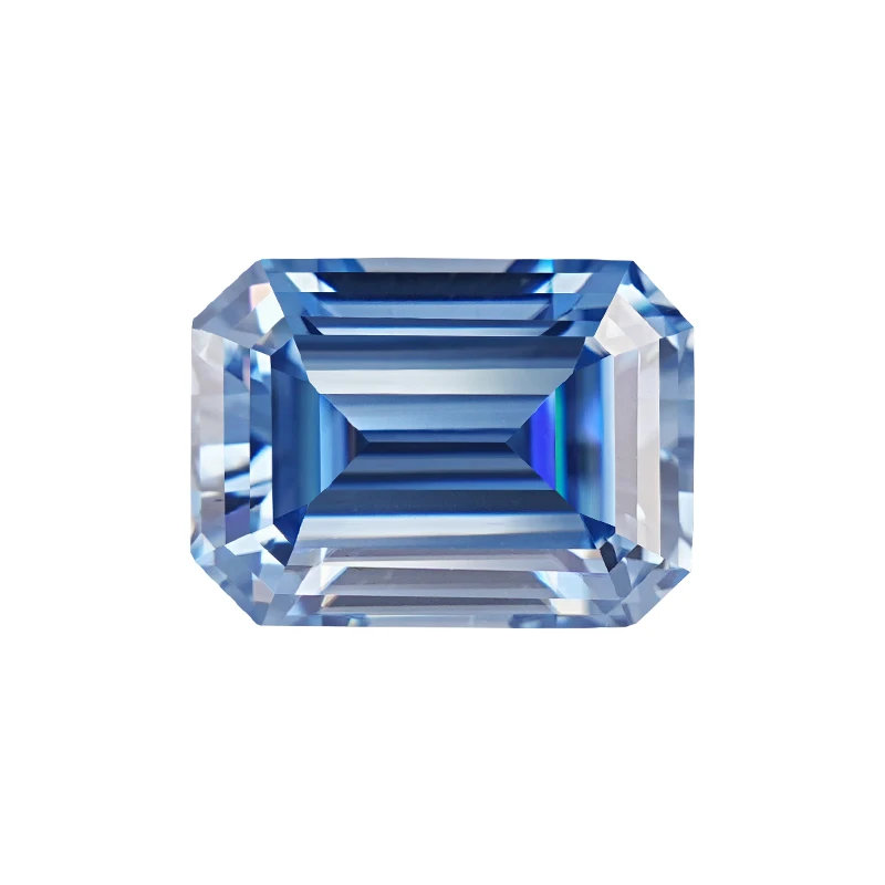 SICGEM Wholesale Loose Moissanite Diamond  VVS Moissanite Stone Emerald Sapphire Moissanite