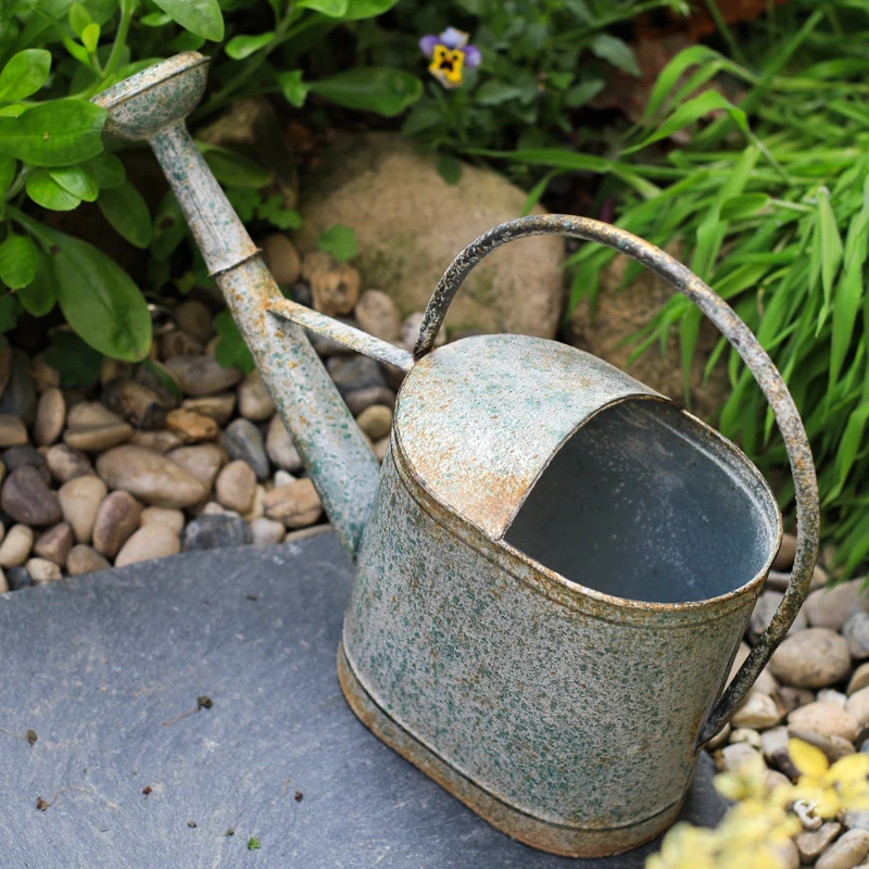 Plant Watering Can Portable Water Tank Garden Waterer Gardening Tools Steel Designs Home Garden