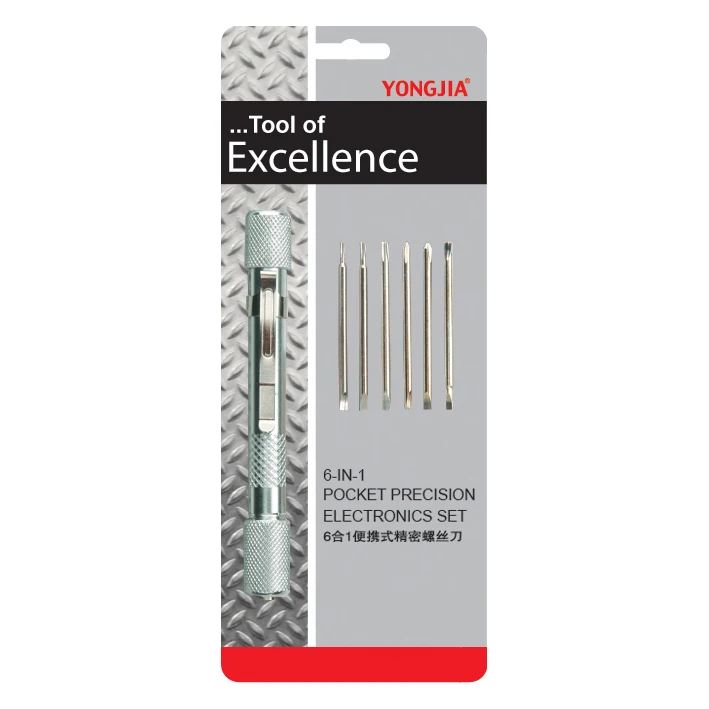 #8805 Precision screwdriver for cell phone computer 6-in-1 precision mini screwdriver set repair tool set