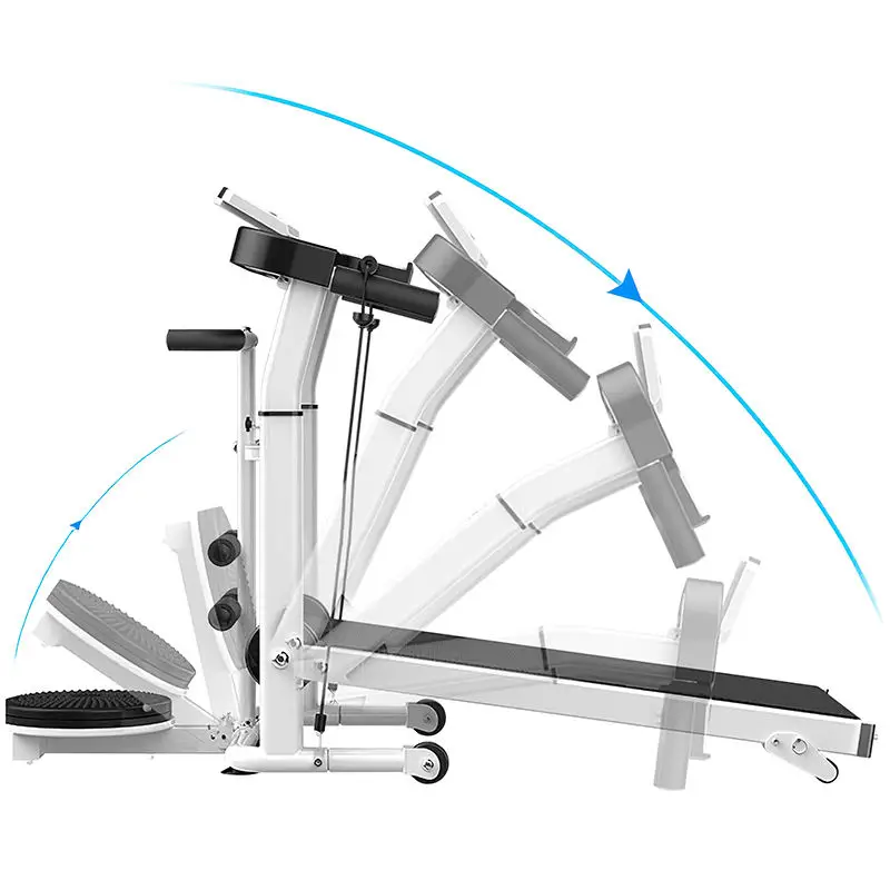 Fold Treadmill Machine Small Mute Home Gym Use Running Machine Mechanical Treadmill