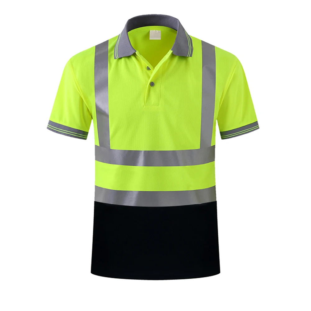 wholesale safety workwear reflective work T shirts men