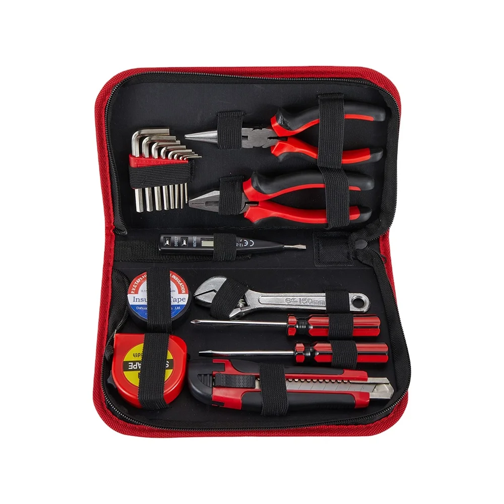 hand tool set box  home-use tools driving set,plastic box set of tools