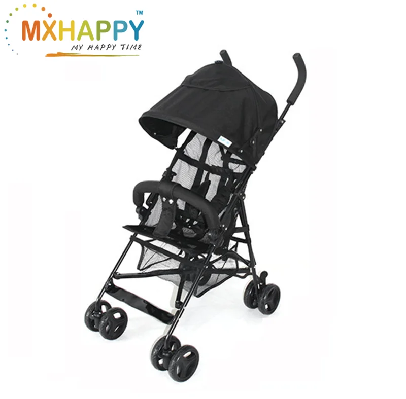 MH290 Baby Stroller Folding Car  Baby Stroller Portable Four Wheel Stroller Manufacturer Direct Sales