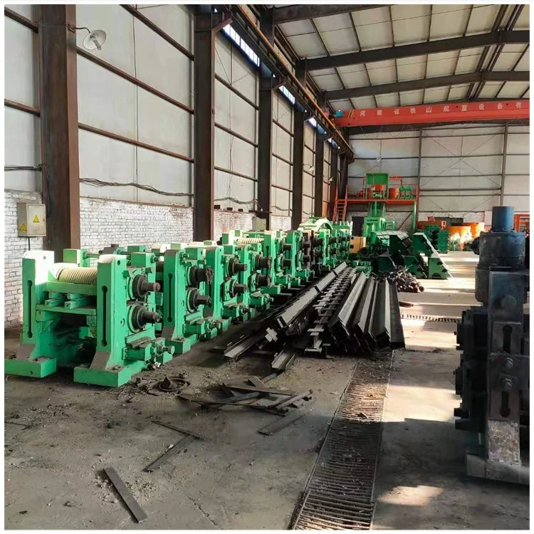 Die casting aluminum steel iron copper raw material deformed steel thread rolling bar mill rebar wire rod production line