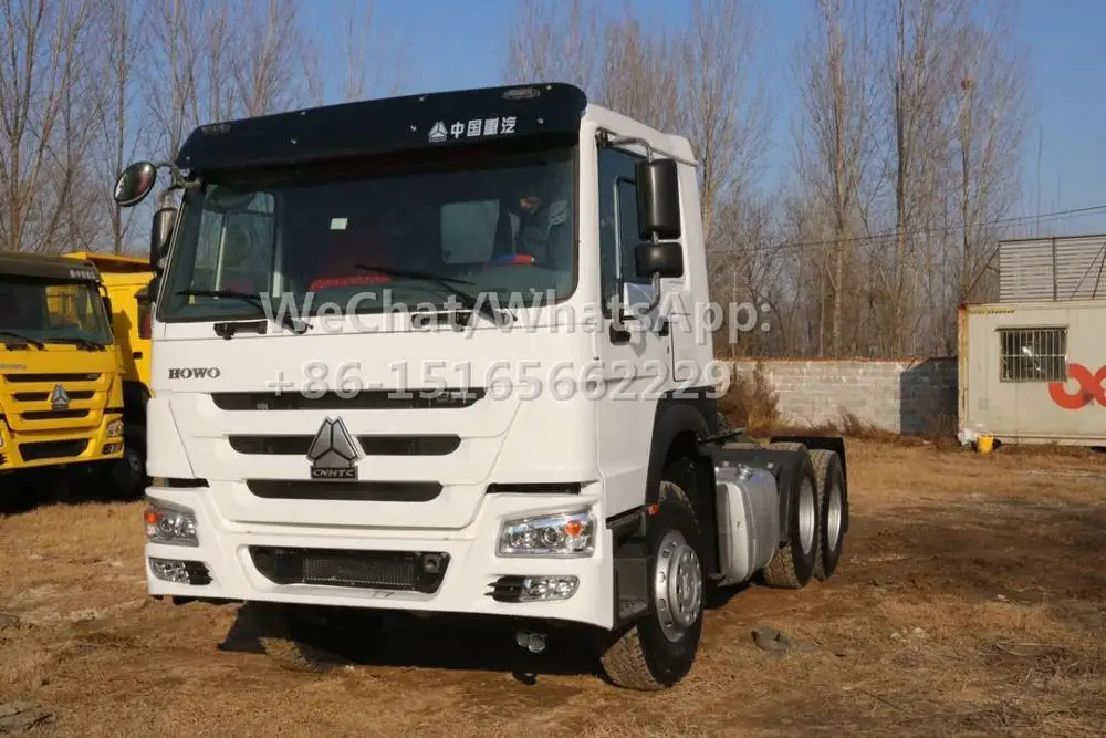  Низкая цена лидер продаж в Китае тракторный Грузовик Sinotruk HOWO 6X4 30 тонн 10 шины используемые