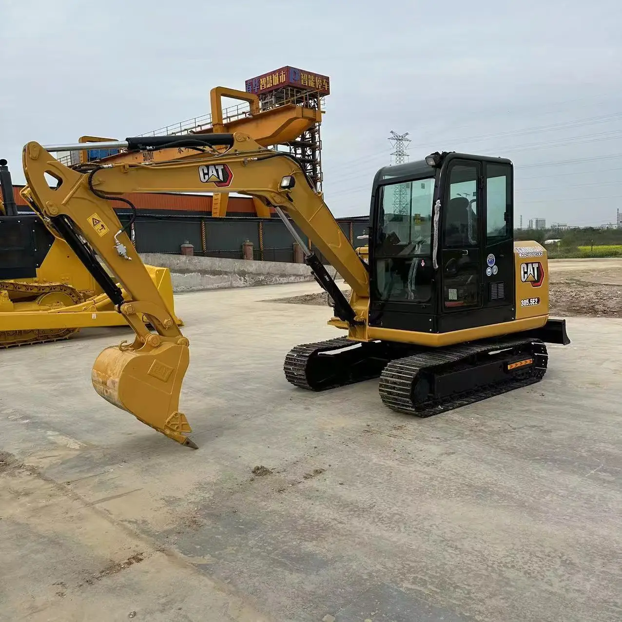 Caterpillar 305.5e мощный двигатель 305c 305e-купить Cater Pilar 305 E2 C 5 тонн японский Cat305.5 б/у мини-экскаватор 2020