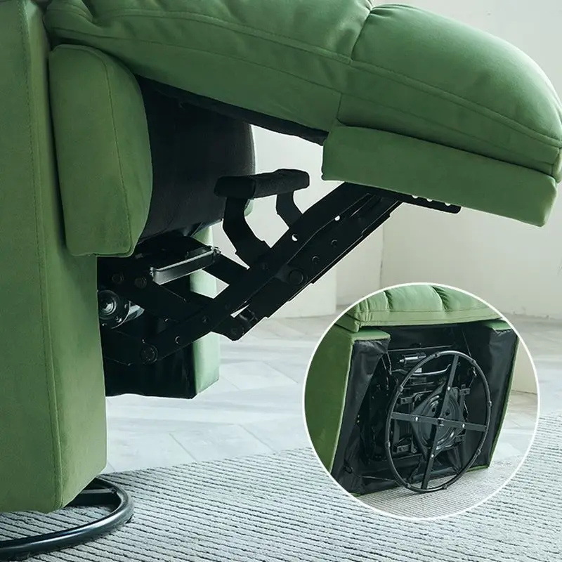 New Arrival Fabric Material Adjustable Leisure Single Manual Rocking Swivel Power Electric Recliner Sofa Chair for Commerical