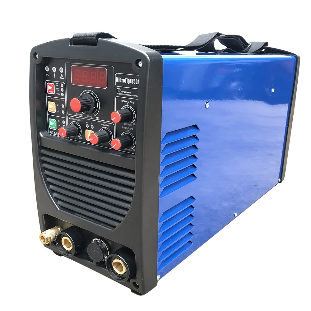 IGBT Inverter AC DC Tig 185DA  For Mild Steel Stainless Steel  Aluminum