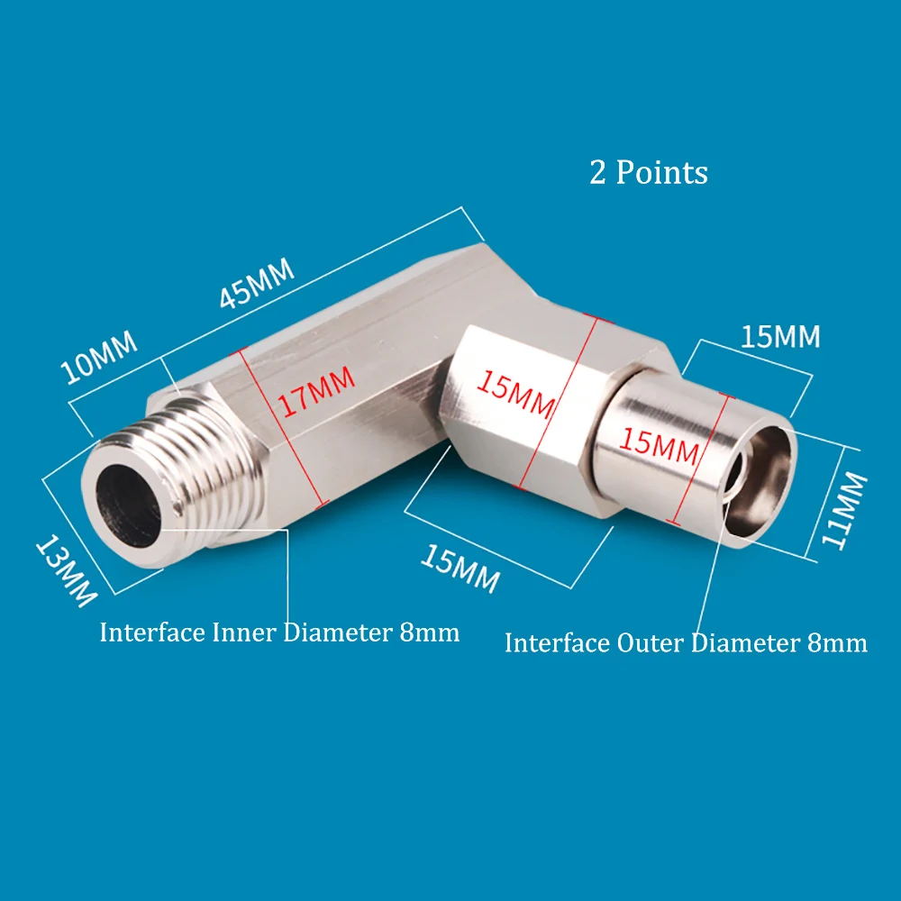 G1/4 Dispensing Valve Metal Adapter