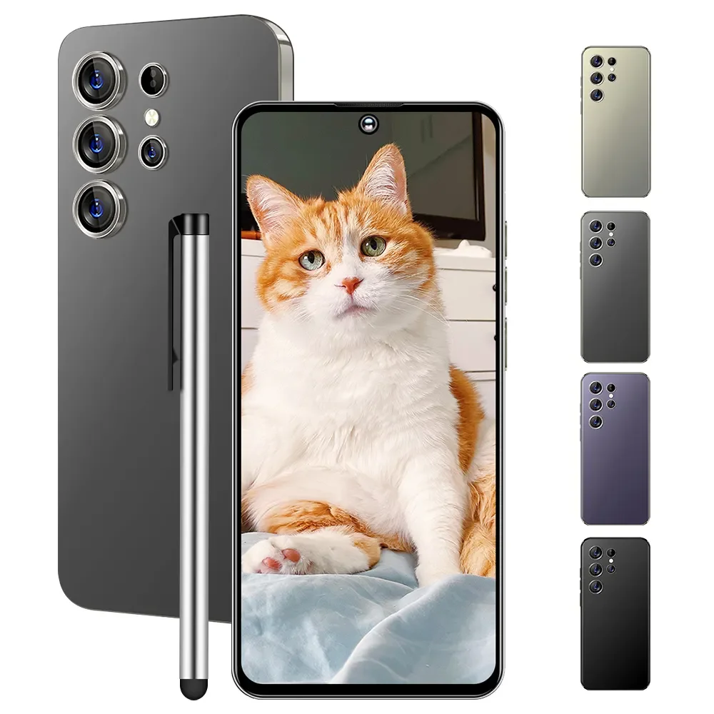 Buy Dual Standby Unlocked Smartphone Handy S24 ultra For Amsung Original Cellphone S23 S24 S25 Ultra 4g 5G Mobilephone Telefon