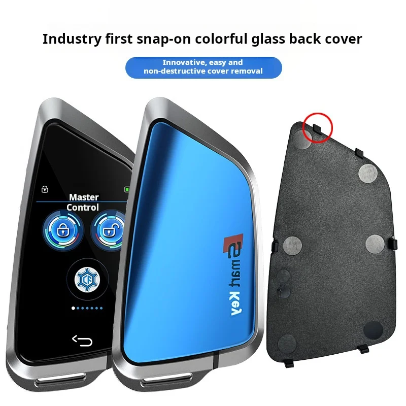 The blade liquid crystal key is suitable for modified car liquid crystal key such as Olu B M W Benz