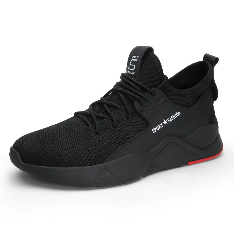 good quality safty boots men safety shoes work TKA black safety shoes