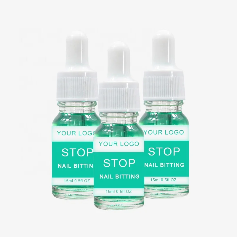 No Bite Nail Polish Nail Biting Treatment with Bitter Polish to Help Stop Thumb Sucking For Kids