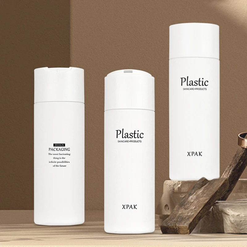 Eco friendly hdpe 150/200ml plastic cosmetic bottle body lotion packaging squeeze bottle for shampoo lotion