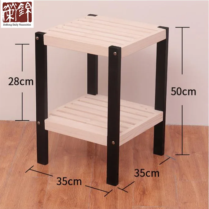 
Plant Flower Stand Rack Shelf Plant Racks Planter Solid Wood Multi-Layer Flower Stand Floor Flower Shelf 