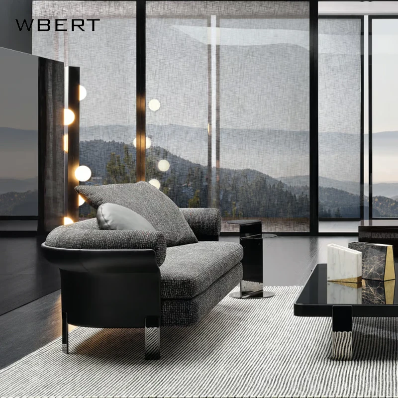 WBERT Sell Well New Type Italian Style Recliner Leisure Sofa Chairs Design Moderne Chair Cadeira Chaises Silla Sillones Sedie