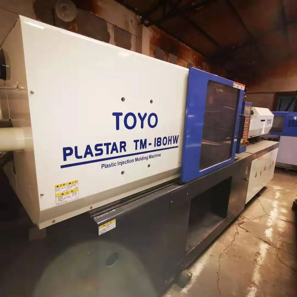 Used Japan TOYO 100 tons TM-180HW Plastic Injection Molding Moulding Machine