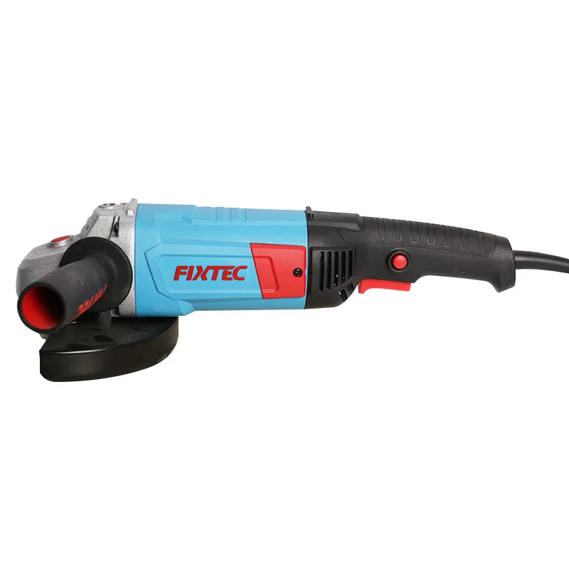FIXTEC 1800W Angle Grinder with Side Handle 150mm Disc Grinding Cut Machine